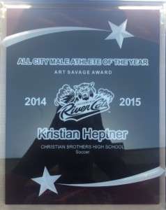 Event_All City Athlete of the Year_Kristian Heptner_2014