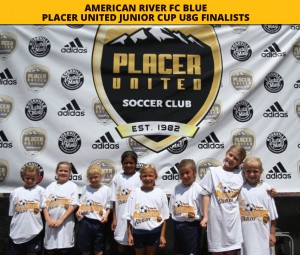 American River FC Blue U8G Finalists